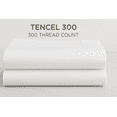thumbnail image 5 of My Bed Linens Vegan Silk, TENCEL™ 300 Thread Count King Bed Sheet Set, White, Ultra Soft, Breathable, 5 of 5
