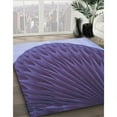 thumbnail image 2 of Ahgly Company Indoor Rectangle Patterned Crocus Purple Area Rugs, 6' x 9', 2 of 6
