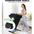 thumbnail image 6 of SWERTOY 3.5HP Folding Treadmill Electric Motorized Running Machine with 10MPH Speed, Large Running Surface, 12 Programs, Speakers, LCD and Pulse Monitor for Running Walking,Max Weight 330lb, 6 of 8