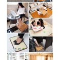thumbnail image 4 of Foot Warmer, Foot Heating Mat, Foot Warmer, MEIRRAI Electric Heating Pad Waterproof Thermal Treatments Home Office Mat Foot Switch 50X 30cm, 4 of 5