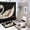 style-783, variant on 4 Pcs Shower Curtain Set Vintage Antique Swan Watercolor Non-Slip Rugs And Toilet Mat Lid Rug Accessories Vintage Swan Bathroom Accessories Set Decor with 12 Hooks for Bathroom Decor 72inch X 72inch
