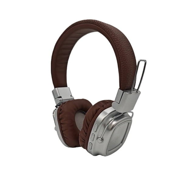 Pisexur - Auriculares inalámbricos Bluetooth supraaurales para hombre, diseño retro con espejo de mil capas, cómodos, batería de larga duración, para niños y organizador de electrónica.