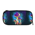 thumbnail image 3 of Vsdgher Magic Mushrooms ,Fireflies Print Large Capacity Pencil Case Pouch with Zipper, Portable Aesthetic Big Capacity Pencil Cases Pen Office Travel Stationery Bag, 3 of 8