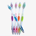 thumbnail image 4 of Jeir 10Pc/Pack Bamboo Charcoal Toothbrush Soft Bristle Tooth Brush Nano Toothbrushes Multicolor, 4 of 9