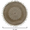 thumbnail image 2 of Ensemble de Table à Manger de 4 Boules Blanches D Caisin Boho Sets de Table Ronds Assiettes Sets de Table Ferme Macramé, 2 of 3
