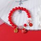 thumbnail image 2 of Pulsera de cuerda roja de conejo Temperamento dulce Pulsera de cuentas de cristal rojo lindo Mujer 875 Lucky One, 2 of 2