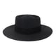 thumbnail image 1 of Sonducket Sombrero de paja de verano de ala ancha, informal, transpirable, para acampar, pescar, viajar, playa, moda, tapa plana, gorra protectora solar Sombreros Negro NO1 Sonducket  AP012495-01, 1 of 6