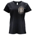 thumbnail image 4 of 2026 Ladies Sturgis Motorcycle Rally Rushmore Black Short Sleeve V-Neck T-Shirt - SPL1949 XX-Large, 4 of 5