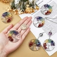 thumbnail image 7 of 10pcs Tree of Life Pendant Charms Gemstone Chakra Crystal Quartz Stone Pendant Chakra Crystals Tree Life Charms Good Luck Yoga Charms, 7 of 7