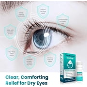 TearRestore OneDrop Preservative Free Eye Drops for Dry Eyes (2 Pack), Advanced Artificial Tears Formula, Safe for Contacts, Blur-Free Relief for Severe Dryness, Daily Lubricating Eyedrops