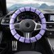 thumbnail image 5 of Car Steering Wheel Cover Imitation Wool Short Hair Winter Handle Cover Warm And Cold Proof Lint Handle Cover, 5 of 6