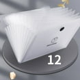 thumbnail image 3 of Letter Size Document Folder 12 Pocket Expanding File Organiser Sorting Folder, 3 of 12