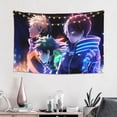 thumbnail image 4 of My Hero Academia Tapestry, Anime Wall Poster Art, Wall Tapestry For Bedroom Living Room Dorm Room, Wall Hanging For Festival Party Events Background Photography Backdrop, 60x40 Inch, 4 of 9