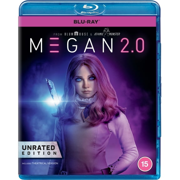 M3GAN 2.0 (Blu-ray) Jemaine Clement Ivanna Sakhno Aristotle Athari Violet McGraw Jen Van Epps