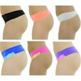 thumbnail image 2 of Just Intimates Thongs / Panties for Women (Pack of 6) (Large), 2 of 3