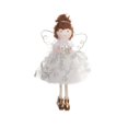 thumbnail image 3 of Christmas Decorations Angel Doll Pendant Tree Ornaments Plush Angel Crafts Elves Decorations for Wall Hanging Home Holiday Party, 3 of 5