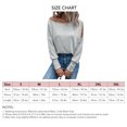 thumbnail image 5 of Top tipo jersey para mujer,Blusa con hombros descubiertos y hombros descubiertos, Top tipo túnica para mujer, claridad notable, 5 of 5