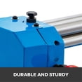thumbnail image 2 of 24 in. Slip Roll Roller Metal Plate Bending Round Machine, Slip Roll Machine Up to 16 Gauge Steel, Sheet Metal Roller, Slip Rolling Bending Machine with Two Removable Rollers, 2 of 7