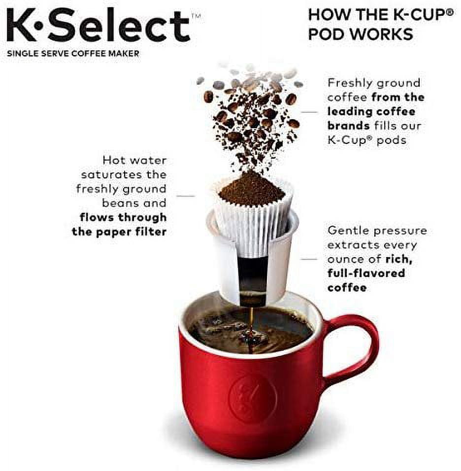 Keurig 5000196974 K-Select Single Serve K-Cup Brewer - Matte Black
