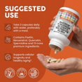 thumbnail image 6 of Clean Nutra Fisetin Quercetin Resveratrol Spermidine - Longevity Supplement with NAD Berberine Apigenin | Anti Aging Cellular Health Support Capsules 60 Count, 6 of 9