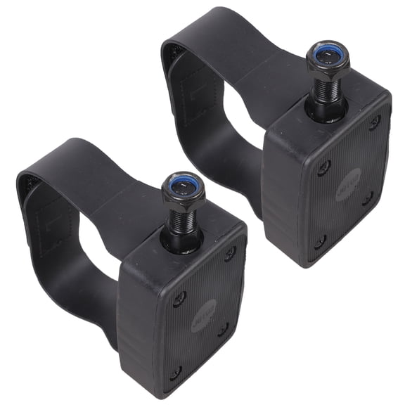 9/16inch 1/2inch Universals Bike Pedals Stationary Recumbent Bike Pedals Replacement Exercise Bike Pedals with Strap
