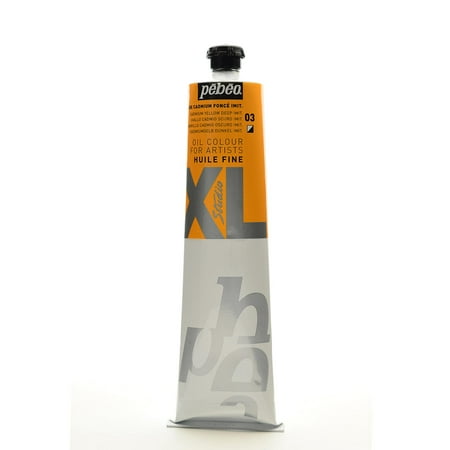 UPC: 0804551996290 | Studio XL Oil Paint cadmium yellow deep hue 200 ml (pack of 2)