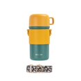 thumbnail image 1 of Advancent Frascos de vacío de 480ml, botella de agua térmica portátil para interiores y exteriores, jarra de taza de café con bebida de leche Teteras Verde, 1 of 6