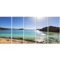 thumbnail image 2 of Blue Baja California Beach - Seashore Canvas Art Print, 2 of 3