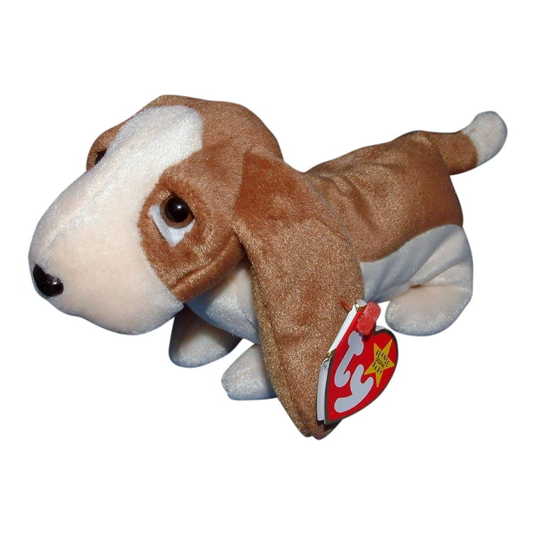 Ty Beanie Baby: Tracker the Basset Hound | Stuffed Animal | MWMT