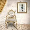 thumbnail image 3 of Hakimipour, Tiffany 12x14 Gold Ornate Wood Framed with Double Matting Museum Art Print Titled - Elegant Nutcracker I, 3 of 4