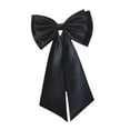 thumbnail image 1 of Boque de satén desmontable suministros elegantes para el vestido para vestidos de graduación Fiestas de regalos de viaje Negro, 1 of 8