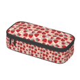 thumbnail image 2 of Goofa Red Strawberry Pattern Pencil Case, Multi- Slot Pencil Pouch, Portable Pencil Bag, Pen Case for& Office, 2 of 9