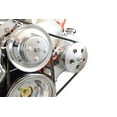 thumbnail image 4 of ICT Billet BBC POWER STEERING PUMP BRACKET Billet Adjustable LWP Long Water Pump 454 Big Block Chevy 396 402 409 427 454 502 V8 Eight Cylinder Designed & Manufactured in the USA 551497, 4 of 7