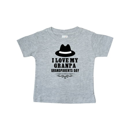 

Inktastic Grandparents Day I Love My Granpa Gift Baby Boy or Baby Girl T-Shirt