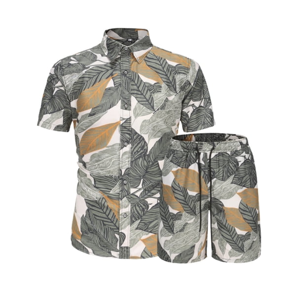 Vedolay Shorts Tracksuit For Men Mens Short Sets 2 Piece Summer Shirt and Shorts Set Casual Sport Beach Outfits for Men,Light Blue 3XL