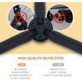thumbnail image 4 of TEMOGU-Phone Tripod Camera Tripod Adjustable Mini Tripod Flexible Octopus Tripod with Wireless Remote for iPhone Android Small Camera Universal 360° Rotating Phone Camera Stand Holder, 4 of 4