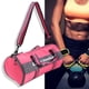 thumbnail image 4 of Equipaje de viaje portátil impermeable para deportes y gimnasio con compartimento para zapatos (rojo), 4 of 8