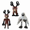 thumbnail image 4 of 2PCS 99 Nights in The Forest Plush Toy, 9.8Inch The Deer from 99 Nights in The Forest Stuffed Animal Plushies for Game Fans, Collectible Gift for Birthday Halloween Christmas New Year Gift, 4 of 8