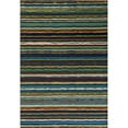thumbnail image 1 of Art Carpet 841864116939 3 x 4 ft. Seaport Collection Wavy Stripe Woven Area Rug, Multi Color, 1 of 1