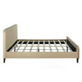 thumbnail image 4 of Better Home Products Roza Velvet Upholstered Queen Bed with Headboard Champaign, 4 of 10
