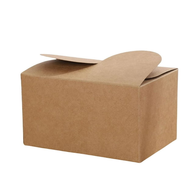 Ounissouiy Paquete Caja Caja de almacenamiento Titular de regalo Mano de obra Larga duración Gran sellado Exquisito Festival Suministros para fiestas Cocina y Comedor Amarillo