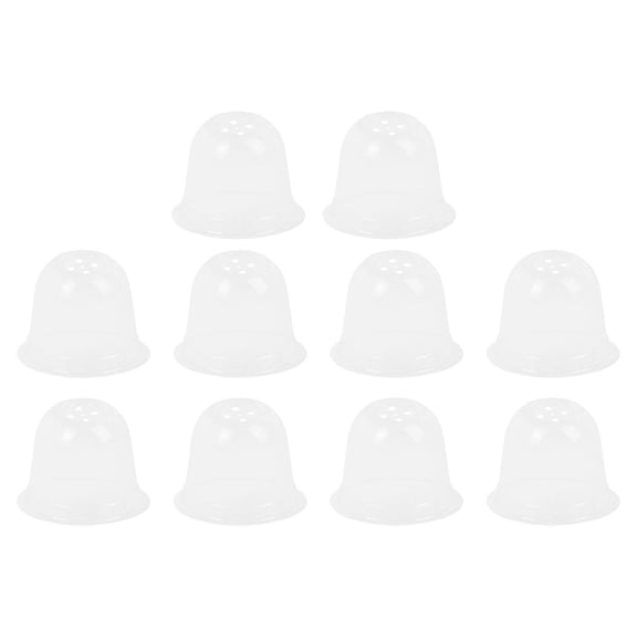 yotijay 10Pcs Plant Bell Covers Backyard Protection Covers Garden Cloches for Plants