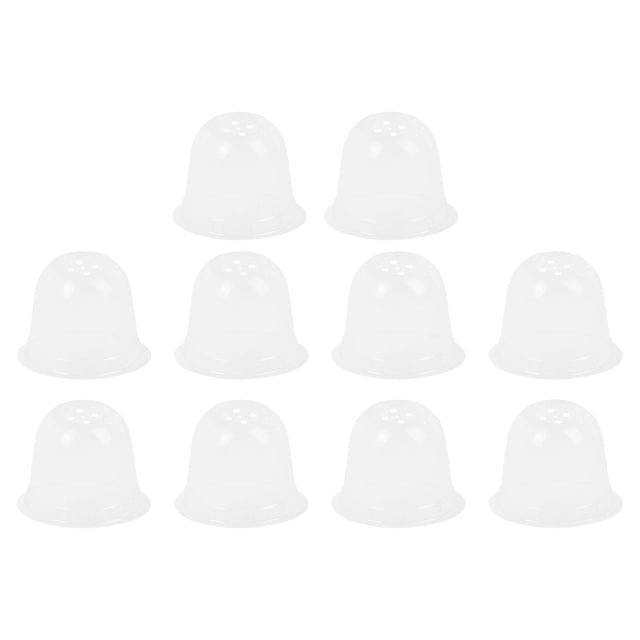10pcs Garden Rowns para plantas Cubras protectores Herramientas de jardinería transpirable Cubiertas de planta para el césped del patio trasero de