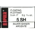 thumbnail image 3 of (2 pack) Rapala Original Floating Minnow Fishing Lure, Shiner,  2" 1/16 oz., 3 of 7
