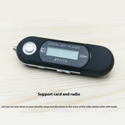 Miniture MP3 Player USB Charging Design Builts In Lithium Batteries Supports MP3 WMA Format Auto Power Saving Mode