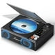 thumbnail image 1 of Reproductor de CD Leapwell L-CD202 portátil Bluetooth con altavoz negro, 1 of 7