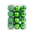 thumbnail image 1 of Adornos navideños con forma de bola lasenersm, 3 cm, irrompibles, 24 unidades, 1 of 5