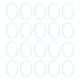 thumbnail image 5 of Anillos De Hojas Sueltas De Plástico De 20 Piezas, Anillos Flexibles Transparentes Para Tarjetas De Notas Documentos Con Material De Educación Física Para La Oficina Escolar En, 5 of 7