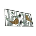 thumbnail image 2 of Zeckos Wood and Metal Birds and Branches Sculpture Set of 2, 2 of 6