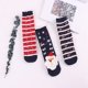 thumbnail image 2 of Paquete de 3 calcetines de invierno para mujer, cálidos, gruesos, de punto, estilo vintage, informales, para regalo (3 opciones), 2 of 3